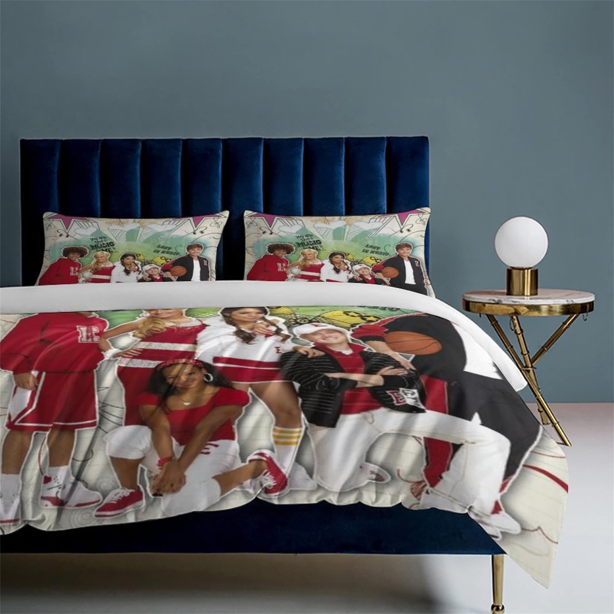 Disney High School Musical Bedding Set sold by Lotta Apt SKU 3849058