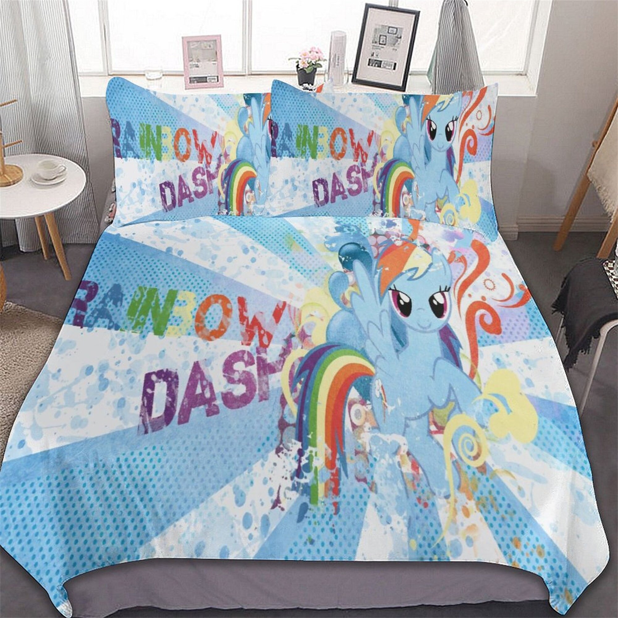Disney My Little Pony Bedding Three Piece Duvet Cover Set Decoration ...