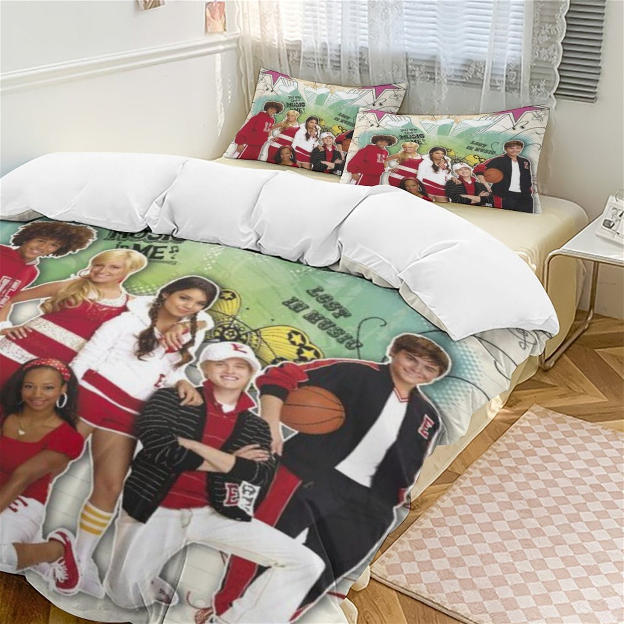 Disney High School Musical Bedding Set sold by Lotta Apt SKU 3849058