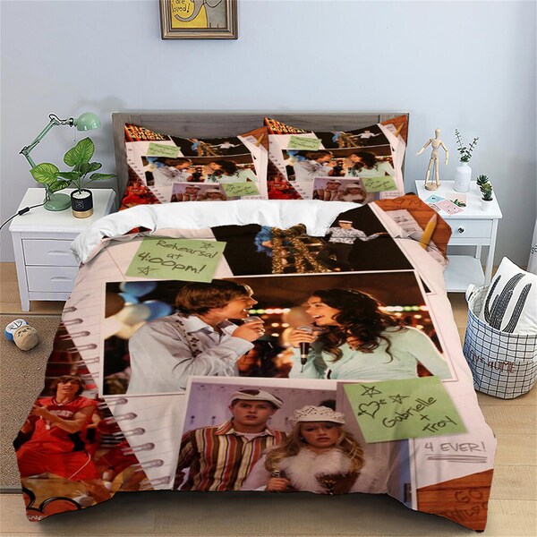 High School Musical Bedding Etsy