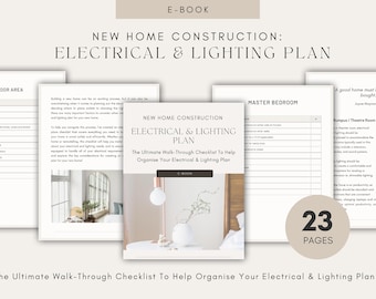New Home Electrical Lighting Plan Residential Electrical Layout Lighting Planning Checklist Electrical Design Plan Checklist for New Home