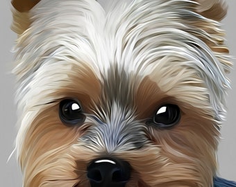 DOG DIGITAL PORTRAITS