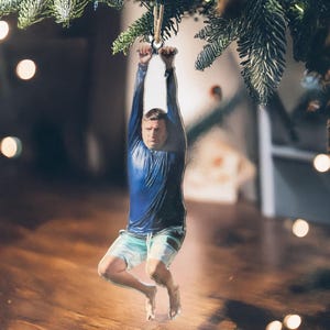 Tim Robinson Zipline Ornament, ich denke, Sie sollten gehen, ITYSL, doppelseitiges Acrylornament