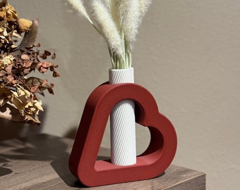 Modern Heart Vase