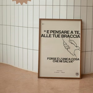 Indie Italian - The series dedicated poster/print/phrase/illustration/digital/indie Italian/love phrases/music/songs