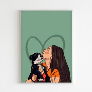 Illustrazione personalizzata poster/disegno/illustrazione/quadro/ritratto/cartoon/custom/illustration