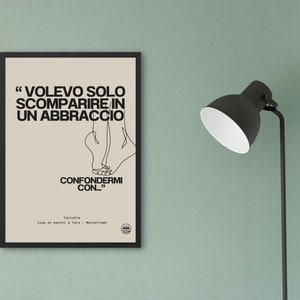 Indie Italian - The series dedicated poster/print/phrase/illustration/digital/indie Italian/love phrases/music/songs