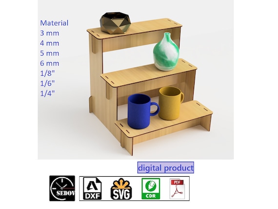 Small showcase shelves discount