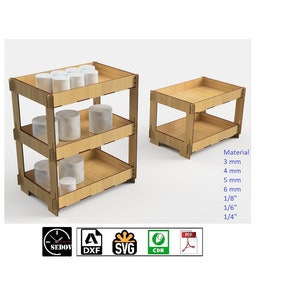 Portable shelves sale for pantry