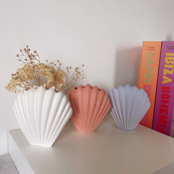 Vase Shell coloris aux chois