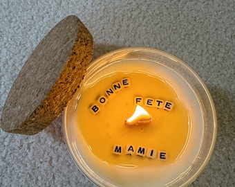 Customizable Hidden Message Candle