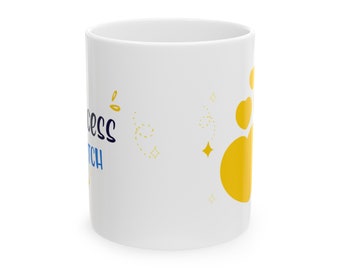 Tasse Princess Meetch Ceramic Mug, (11oz, 15oz),Haiti , TikTok influencer, Kafe, Chokola, Te