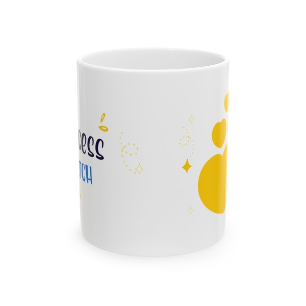 Tasse Princess Meetch Ceramic Mug, (11oz, 15oz),Haiti , TikTok influencer, Kafe, Chokola, Te