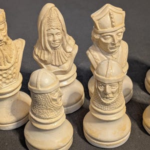 Richard the Lionheart Chess Moulds