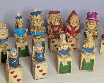 Alice in Wonderland  Latex Chess Mold's