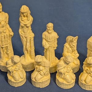 Anthony and Cleopatra Chess Moulds