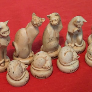 Cats Chess Moulds 185
