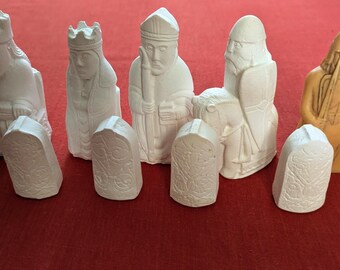 Medieval 7 Chess Moulds