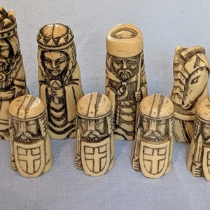 Small Medieval Chess Moulds