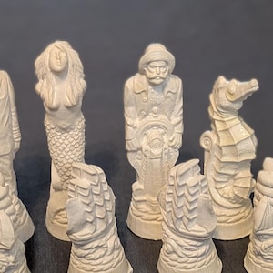 Nautical 2 Chess Set Moulds