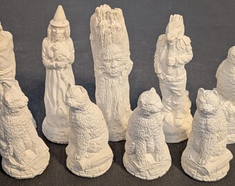 Witches  Spells Wicca Chess Moulds
