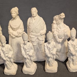 English Regency soldiers Moulds / molds