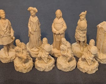 SCOTTISH Highlands Chess Moulds