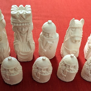 Aztec Chess Moulds