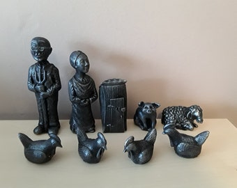 Farm yard Chess Mould's / molds