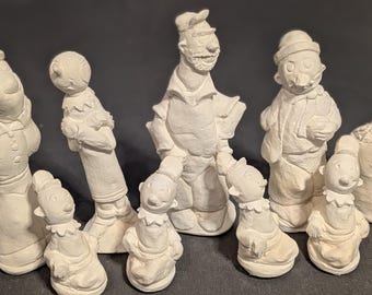 Popeye Chess Moulds