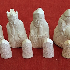 Medieval 8 Chess Moulds