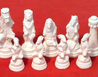 Moldes de ajedrez de Reynard el Zorro