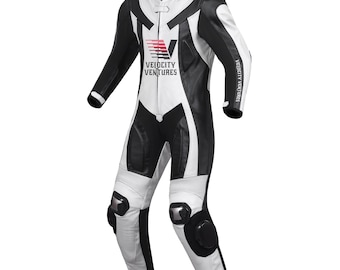 Handmade Customised & High quality leather Motorbike Suit - CE Approved Motorbike Riding Suit with Protective Armours