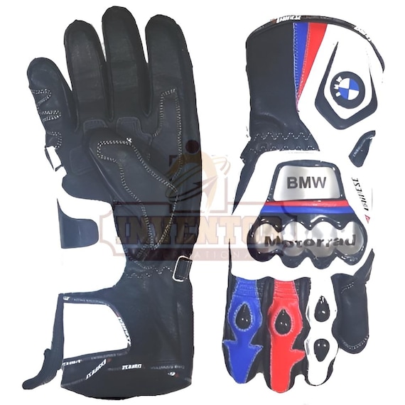 BMW バイク用レザーグローブ 最高級品質 | 送料無料 - Etsy 日本