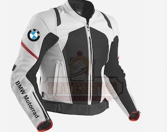 BMW Motorbike Premium Quality Leather jacket | Free customisation | Free delivery