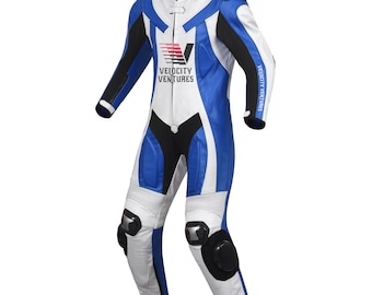 Handmade Customised & High quality leather Motorbike Suit - CE Approved Motorbike Riding Suit with Protective Armours
