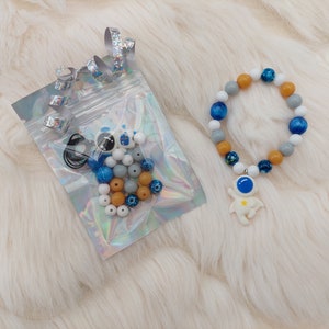 DIY Astronaut Bracelet Kit: Space Party Favor for Kids