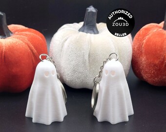 Ghost 3D Printed Keyring / Fidget Toy For Halloween
