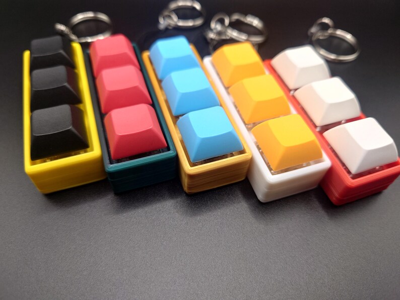 Keyboard Fidget - Triple Key Mechanical Switch Clicker - Etsy UK