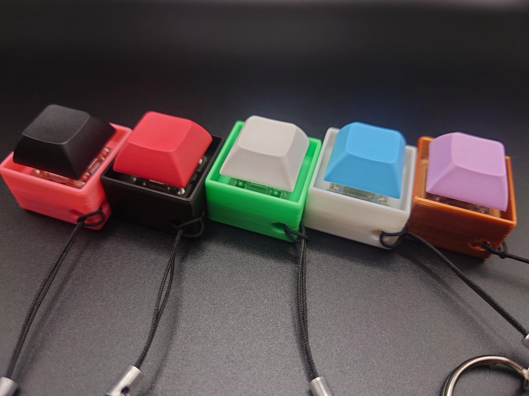 Single Key Fidget Keyboard Fidget - Single Key Mechanical Switch Clicker - Etsy