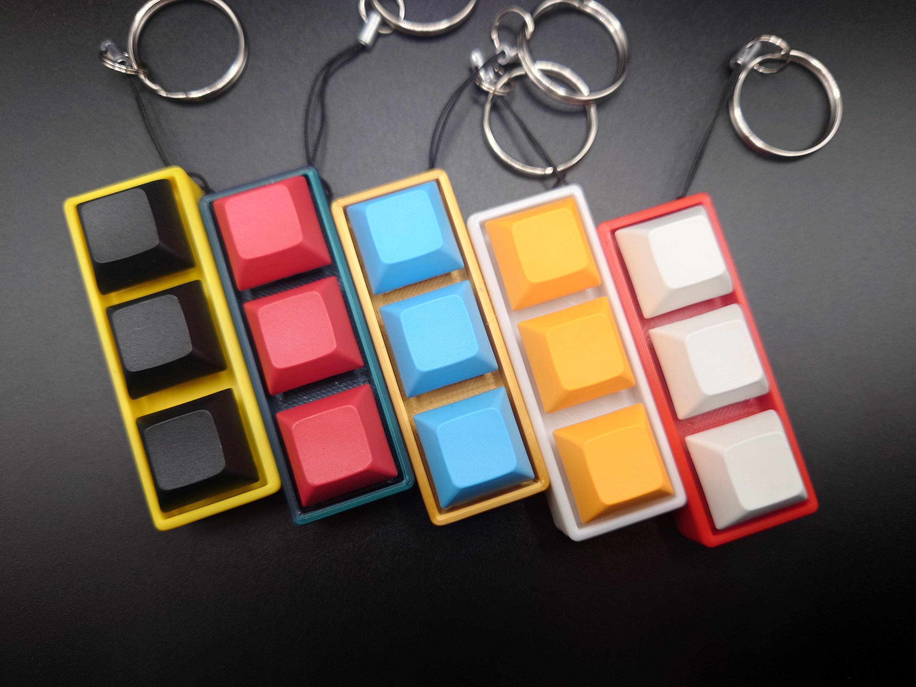 Keyboard Fidget - Triple Key Mechanical Switch Clicker - Etsy UK