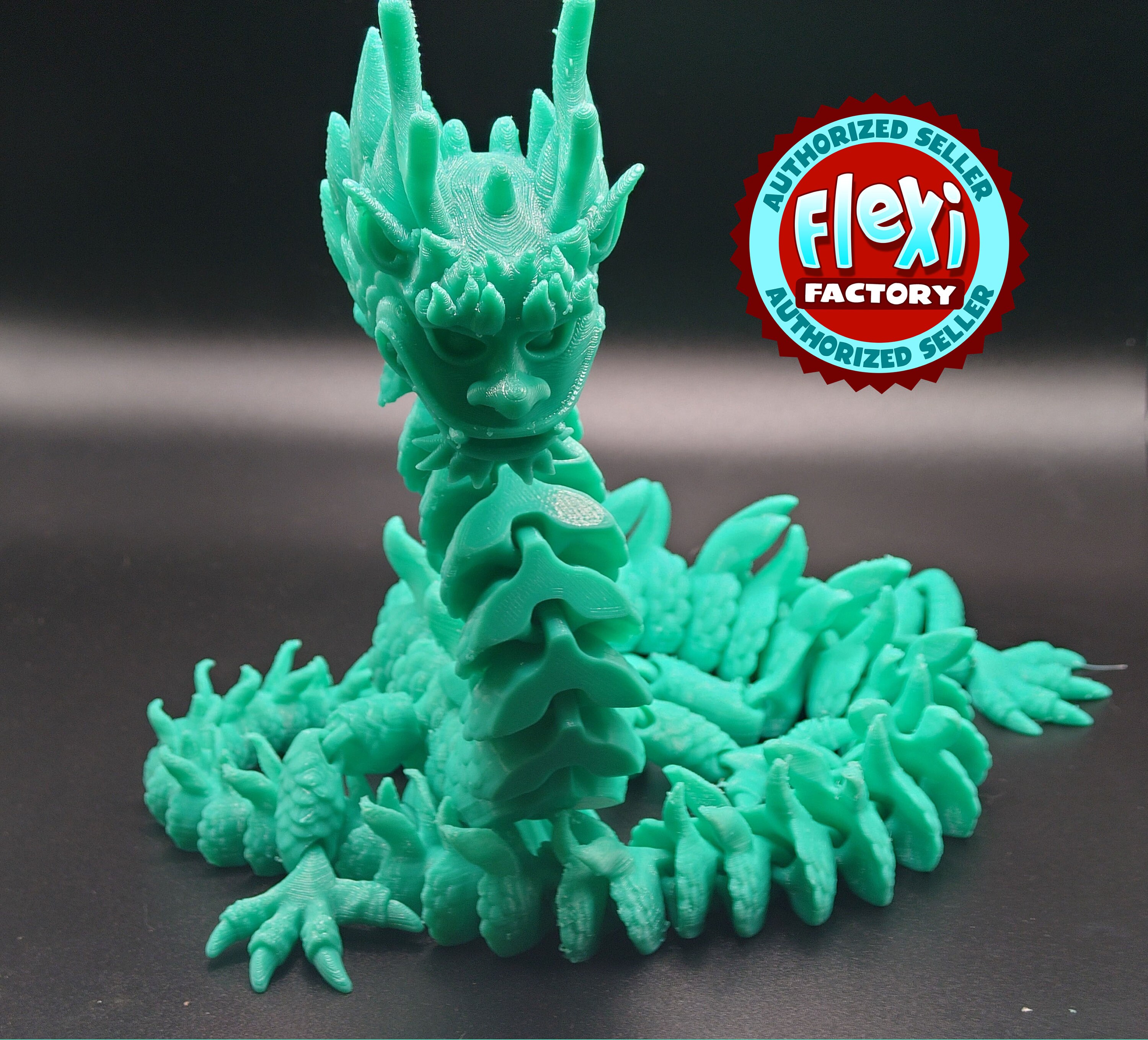 3D Printed Flexi Imperial Dragon