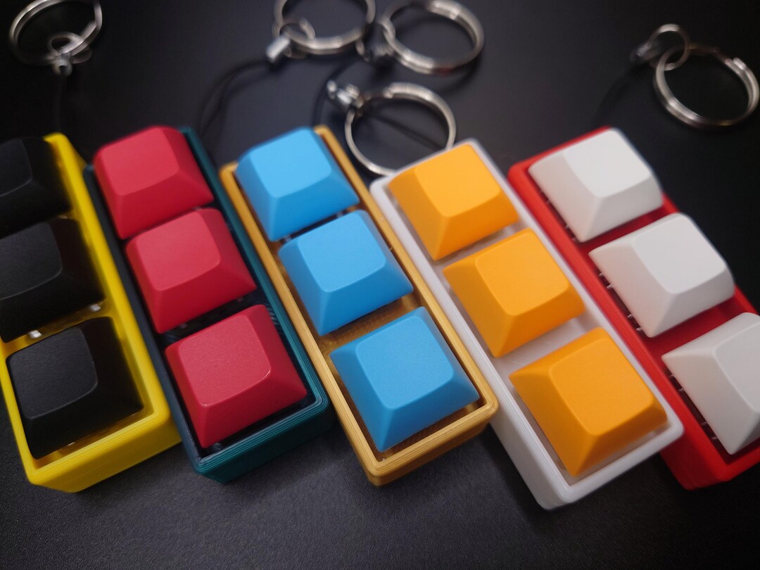 Keyboard Fidget - Triple Key Mechanical Switch Clicker - Etsy