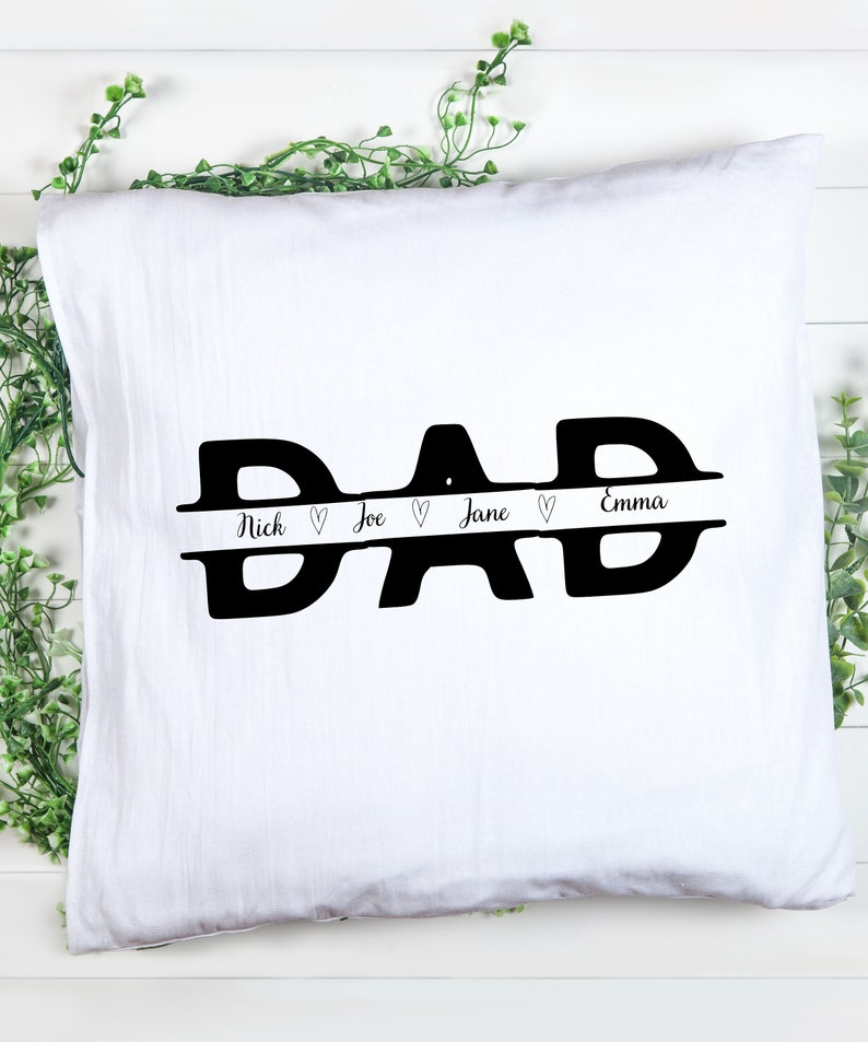 Dad SVG, Father Svg, Father's Day SVG, Dad Split Name Frame Svg, Dad ...
