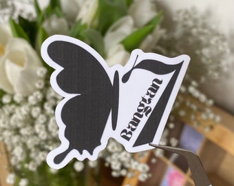 BTS butterfly sticker | autocollant BTS papillon | cute kpop sticker
