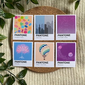 Autocollants fan art BTS "PANTONE" / Kpop stickers / autocollants BTS