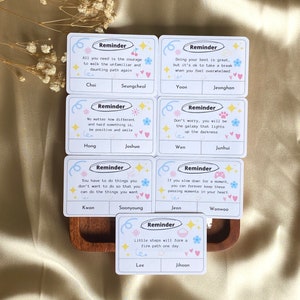 SEVENTEEN hyung stickers Reminders / cute kpop stickers / 95 and 96 liners