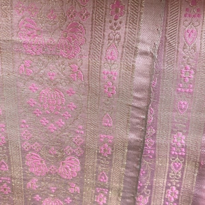 Pink Saree and Top Set