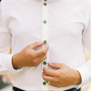 Button Covers for Dress Shirts (Set of 10)