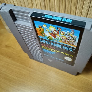 Super Mario Bros very rare game for Nintendo in perfect condition image 3